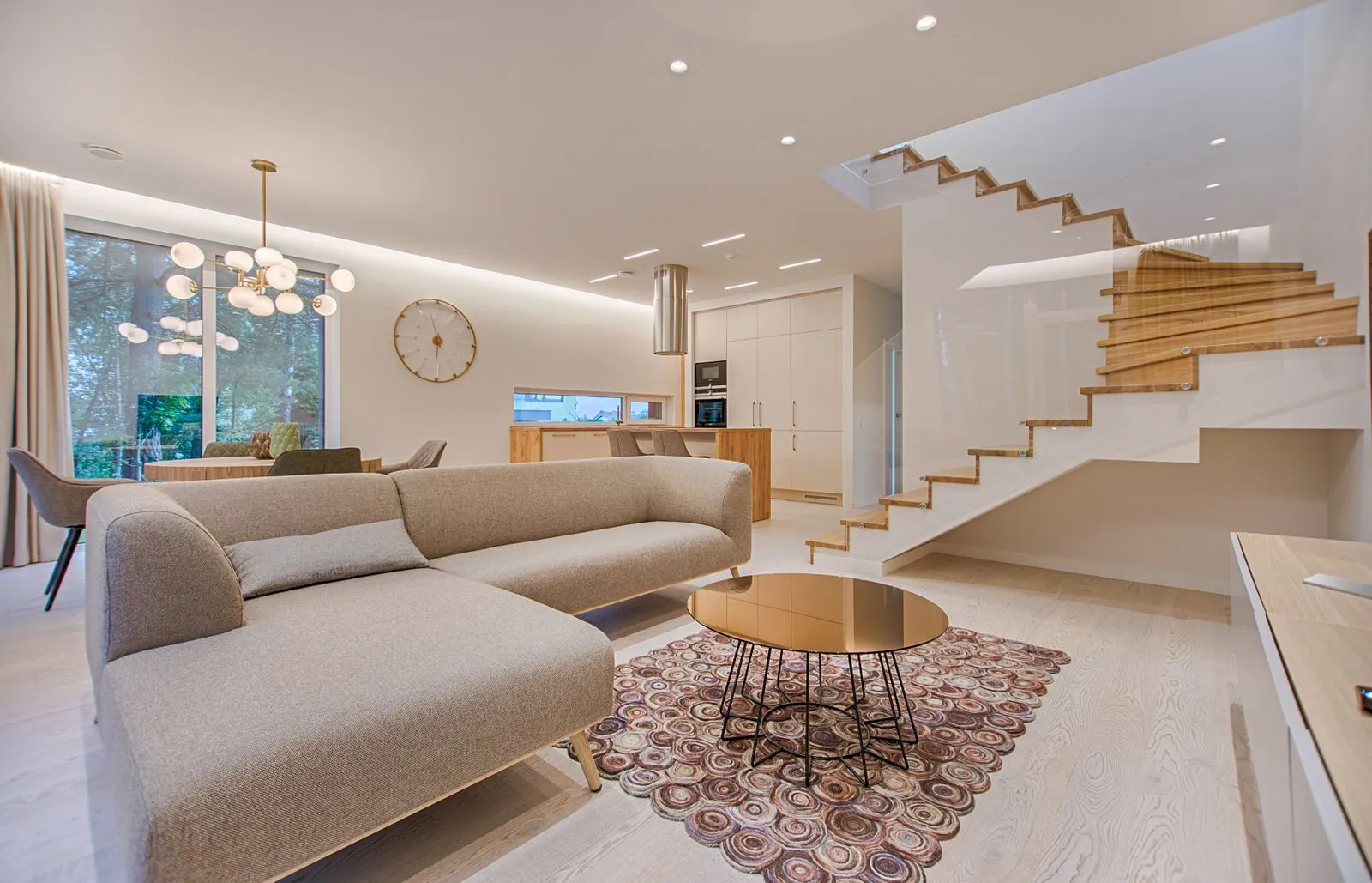 Bright apartment interior for empty-home care checks